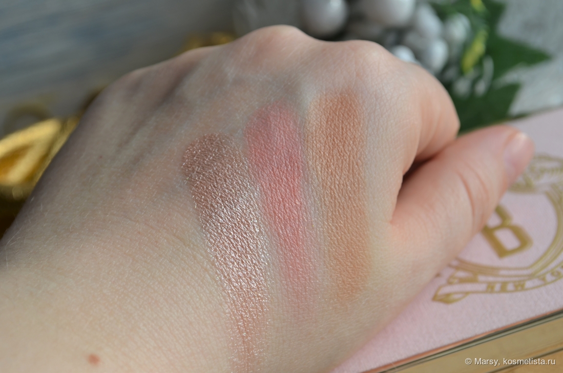 Rosy illuminator, Peachy Pink, Light Tan