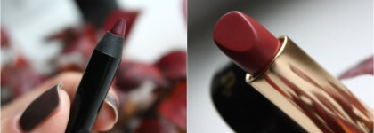 Карандаш для губ - Lancome Lip Contour Pro 105 & Помада Lancome L' Absolu Rouge 253 Miracle