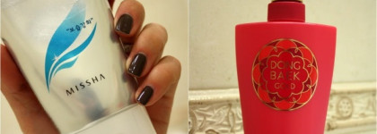 Missha Rcure Hydro Moisturizing Treatment & Dong Baek Gold Premium Rinse