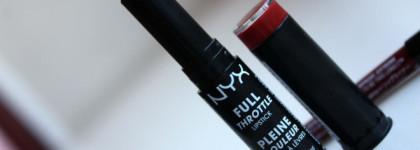 Nyx Slide On Lip Pencil Brick House & Nyx Full Throttle Lipstick Sandman