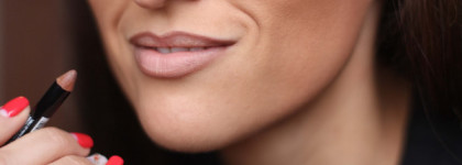 Nyx Lip Lingerie Liquid Lipstick №09 & Nyx Slim Lip Pencil №855 Nude Truffle