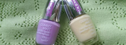 Pupa  Gummy Matt №002 и Pupa Gummy Matt 004 из лимитированной коллекции Sporty Chic