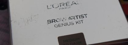 Профессиональный набор для дизайна бровей L'Oreal Brow Arist Genius kit в оттенке medium to dark