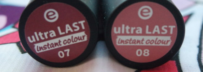 Помада для губ Essence Ultra Last в оттенках 07, 08