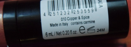 Catrice Metal Matt Liquid Lip Powder №010 Copper & Spice