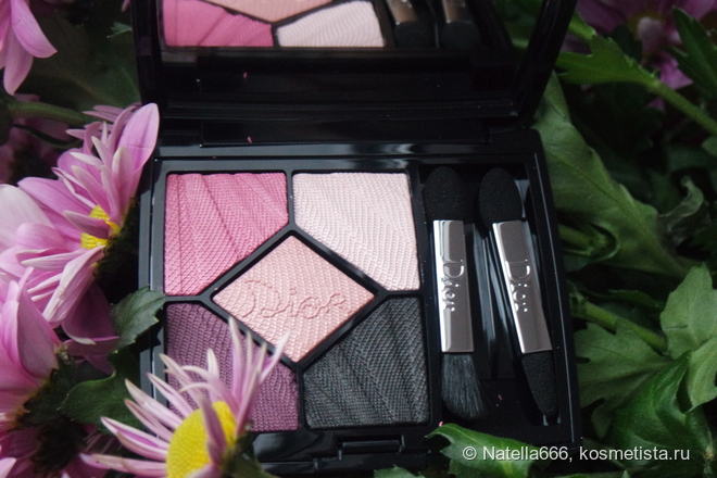 Тени для век Dior 5 Couleurs Glow Addict №667 Flirt - Весна 2018
