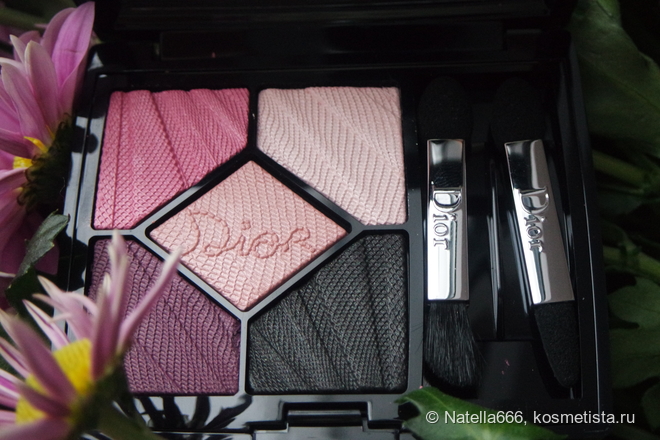 Тени для век Dior 5 Couleurs Glow Addict №667 Flirt - Весна 2018