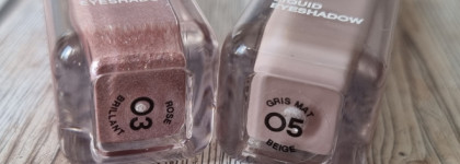 Бюджетные тени для век Vivienne Sabo Artiste 24/7 в оттенках 03 и 05