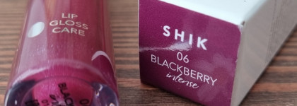 Сочные ягодные губы с блеском Shik Lip Gloss Care 06 Blackberry intese