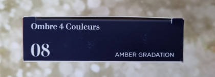 Новогоднее настроение с новой палеткой Clarins Ombre 4 Couleurs 08 Amber Gradation