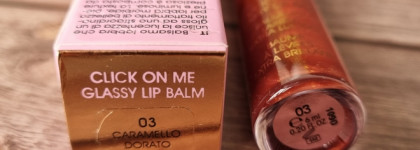Горячая новинка: бальзам для губ Naj-Oleari Click on Me Glassy Lip Balm 03 Caramello Dorato