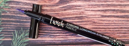 Фиолетовое сияние с подводкой для глаз Faberlic I wish Chrome Longwear Eyeliner