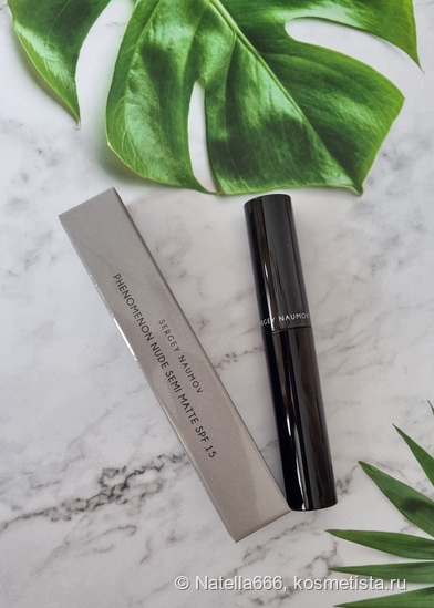 Легкий консилер Sergey Naumov Phenomenon Nude Semi Matte Spf 15 X28 ...