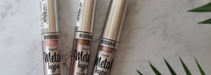 Жидкие тени на каждый день - Luxvisage Metal Hype liquid Eyeshadow в оттенках 06, 08, 09