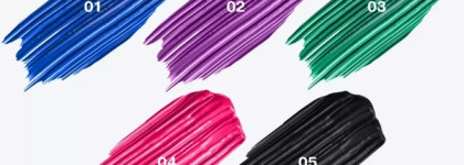 Яркий пурпурный оттенок на ресницах с Influence Beauty Color Mascara Chromophora 02 Amethyst Haze
