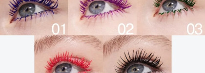 Яркий пурпурный оттенок на ресницах с Influence Beauty Color Mascara Chromophora 02 Amethyst Haze