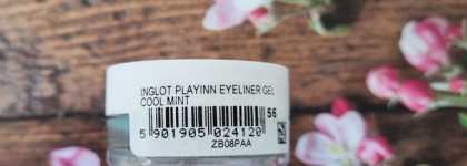 Мятная подводка Inglot Playinn Eyeliner Gel Cool Mint для летних макияжей