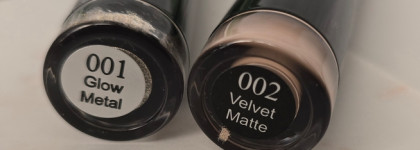 Отличные жидкие тени для век на каждый день: Limoni Glow Metal Liquid Eye Shadow 001 и Velvet Shadow 002