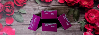 Красивые и знаменитые спарклы Limoni Prism Eye Shadow в оттенках 01, 012, 013 и 014
