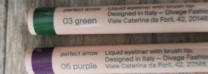 Подводка Divage Perfect Arrow Liquid Eyeliner в оттенках 03 и 05