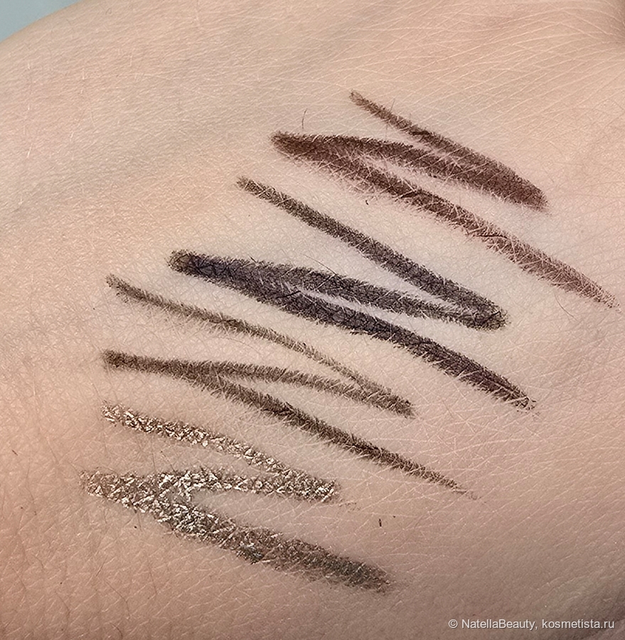 Сверху вниз: parisa, Romanovamakeup, Divage, Romanovamakeup