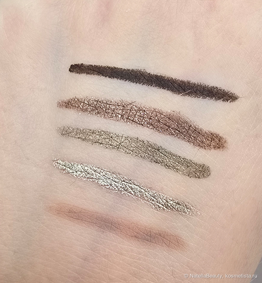 Brownie, Don't Stop a dance, Golden Apple, Pistachio, карандаш для бровей Ice Blond