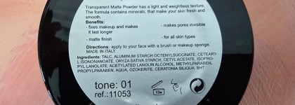 Шикарная пудра на каждый день: Limoni Transparent Matte Powder