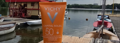 То, что спасало мою кожу этим летом: Vichy Capital Soleil Dry Touch Protective Face Fluid Spf 50