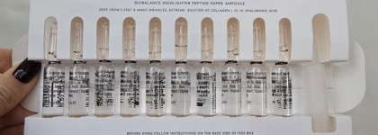 Увлажняем кожу с Biobalance Highlighter Peptide Super Ampoule
