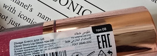Сочная новинка: Divage Gloss Story Lip Gloss 08
