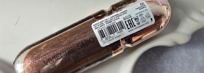 Новинка: Блеск для губ Vivienne Sabo Fatale Gloss Effect в оттенке 01 Chocolate Sparkle