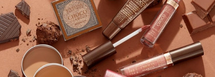 Невероятно красивый спаркл: Eveline Choco Glamour Eyeshadow 01 Moon Sparkle