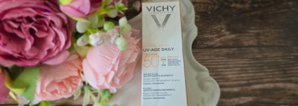 Отличный санскрин на лето: Vichy Capital Soleil Uv-Age Anti Photo-ageing Daily Water Fluid spf 50+