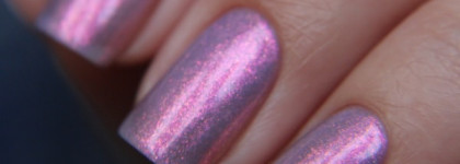 El corazon Active Bio-gel Color Gel Polish collection Magic Shine 423/558 Magic Tenderness и стемпинг  Moyou Pro XL-10