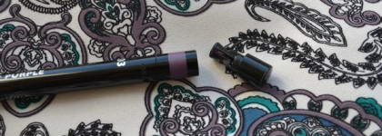 Сливовый каприз с Guerlain Le Stylo Yeux Cream Khol & Liner Waterproof в оттенке #03 Deep purple