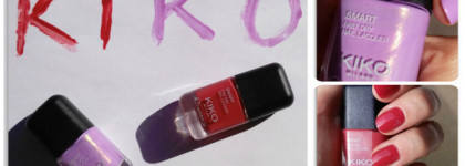 О Smart коллекции лаков Кико на примере лаков Kiko Smart Nail Lacquer 23 и 39