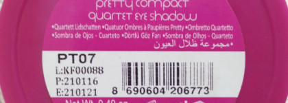 Нюдовая палетка теней от Flormar