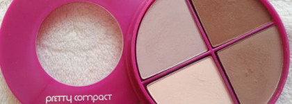 Нюдовая палетка теней от Flormar