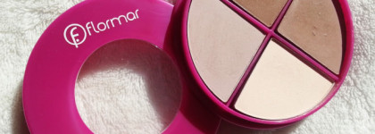 Нюдовая палетка теней от Flormar