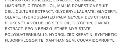 Marlies Moller luxury golden caviar hair bath