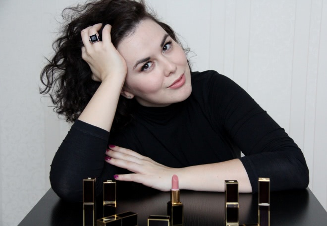 Tom Ford Lip color 07 Pink Dusk - мой идеальный нюд