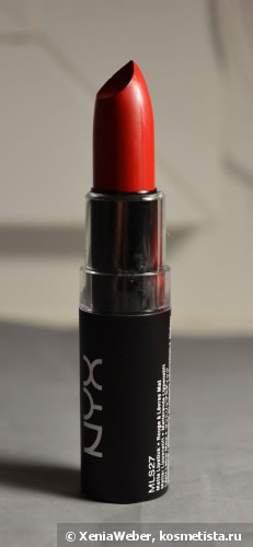 Nyx Matte Lipstick Mls027 Eden