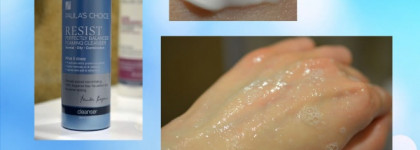 1й этап ухода за кожей на примере  Paula’s  Choice Resist Perfectly Balanced Cleanser  и Paula’s  Choice Skin Recovery Cleanser
