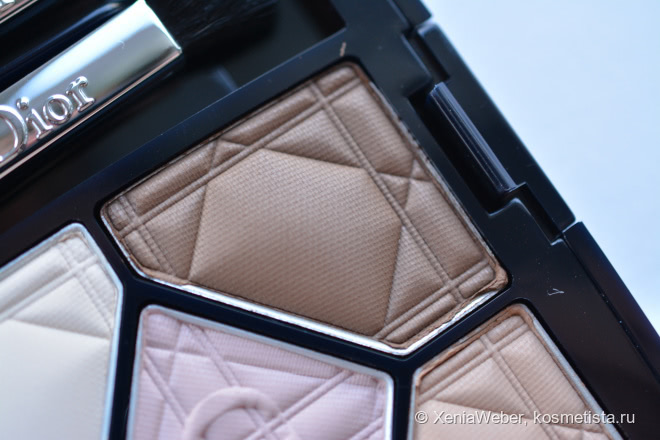 Палетка Dior 5 Couleurs Eyeshadow Palette 537 Touch Matte