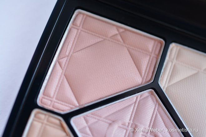 Палетка Dior 5 Couleurs Eyeshadow Palette 537 Touch Matte