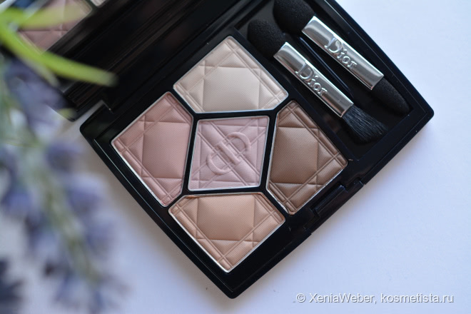 Палетка Dior 5 Couleurs Eyeshadow Palette 537 Touch Matte