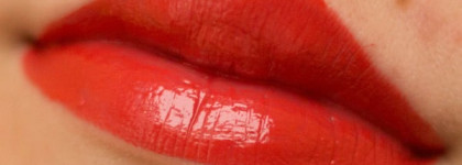 Эксперименты с рыжим Inglot Slim Gel Lipstick #43