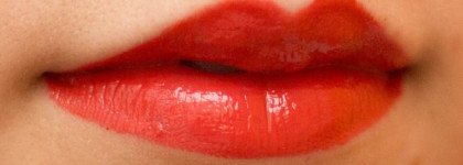 Эксперименты с рыжим Inglot Slim Gel Lipstick #43