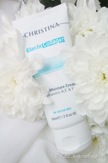 Мой хризантемовый крем - Christina ElastinCollagen Azulene Moisture Cream with Vitamins A, E & HA