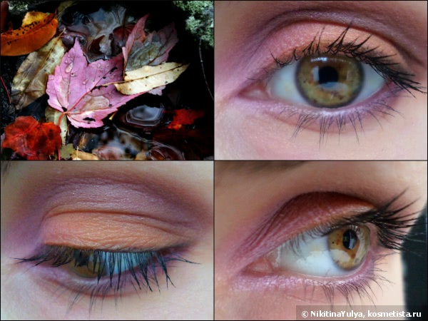 Тени-трио для век с шелковистой текстурой и эффектом сияния Shiseido Luminizing Satin Eye Color Trio, #or316 Floral Design (Осень-Зима 2014/2015)